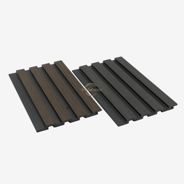 177.5S13 duas cores Parede Exterior Exterior WPC Placa Co-extrudada Painel WPC oco