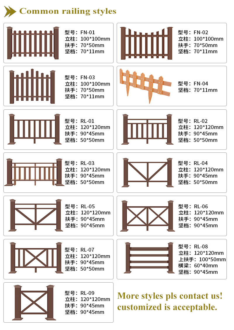 estilos de corrim&atilde;o