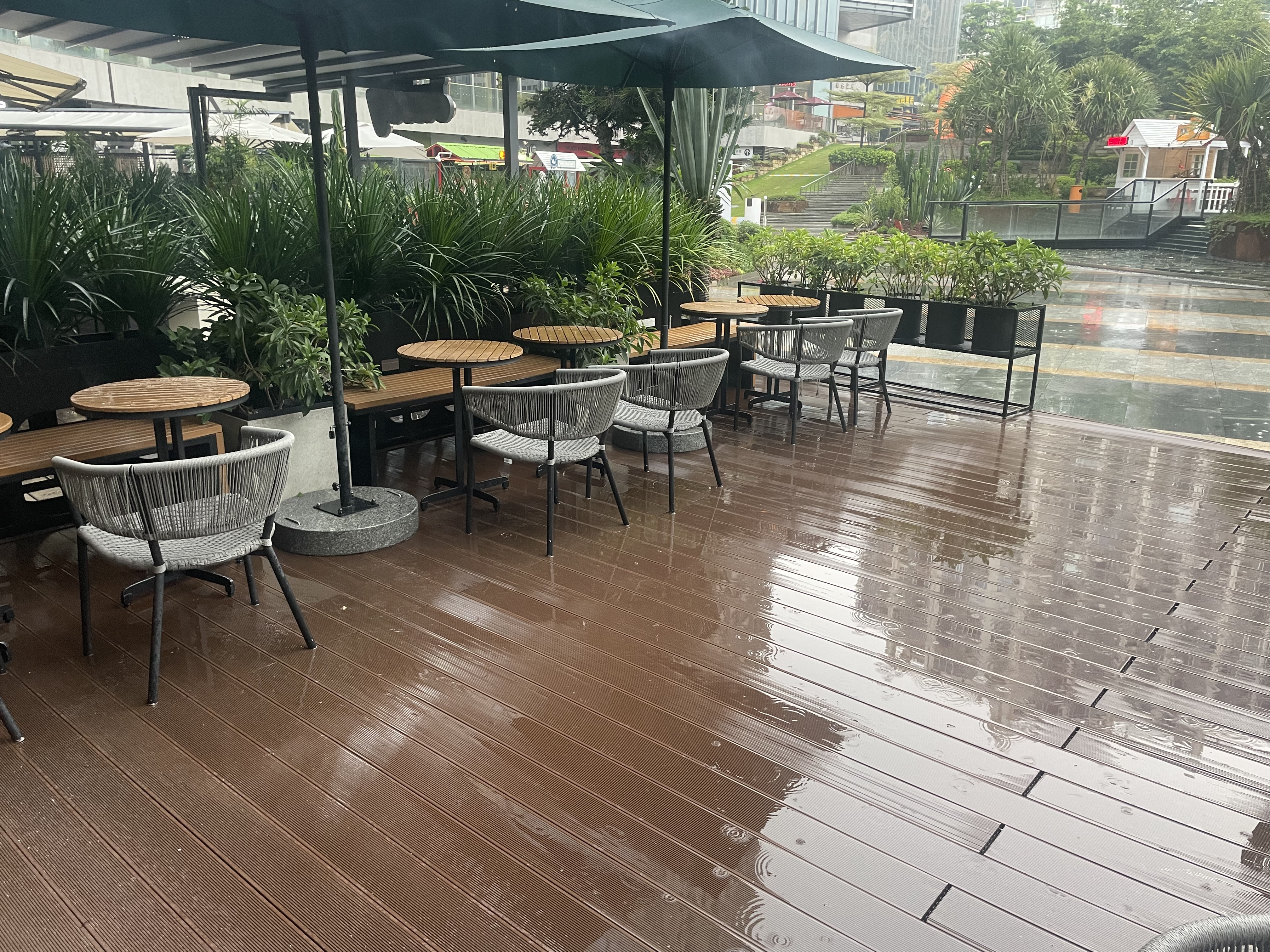 A placa do deck wpc é à prova d'água?