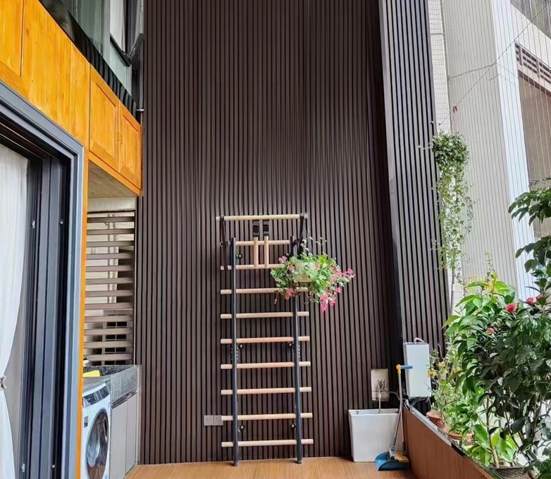 Painel WPC para parede fora