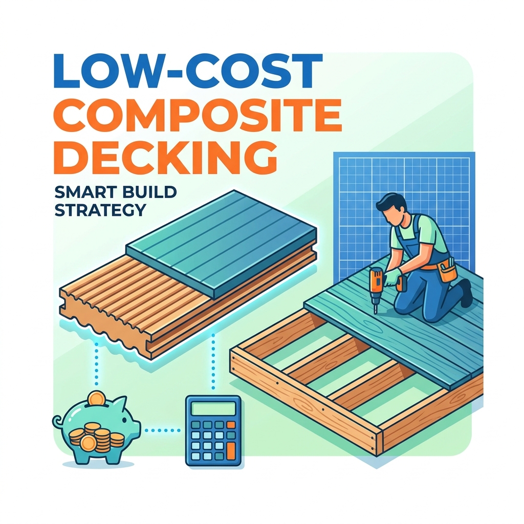 Como construir decks compostos de baixo custo