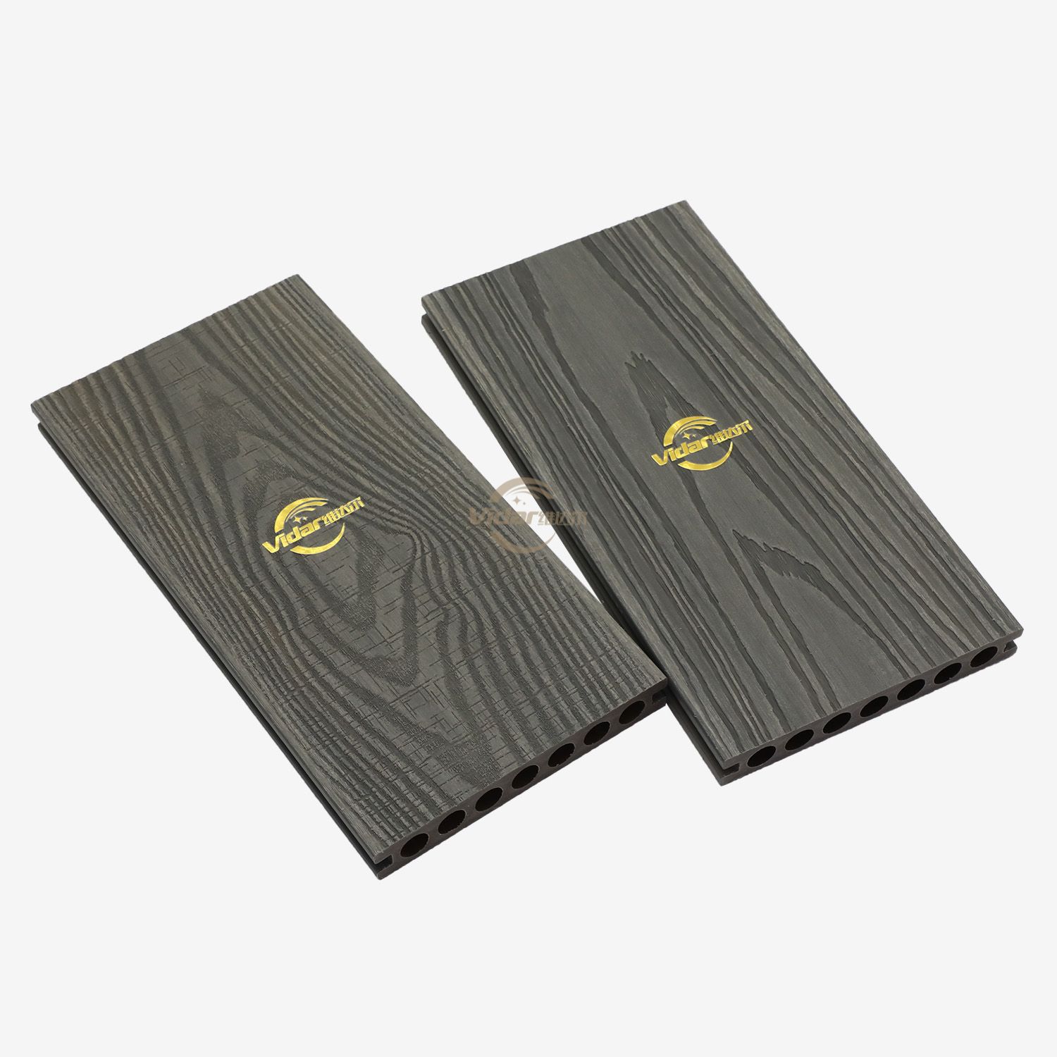 Teste de estresse de amostra de deck composto